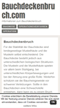 Mobile Screenshot of bauchdeckenbruch.com